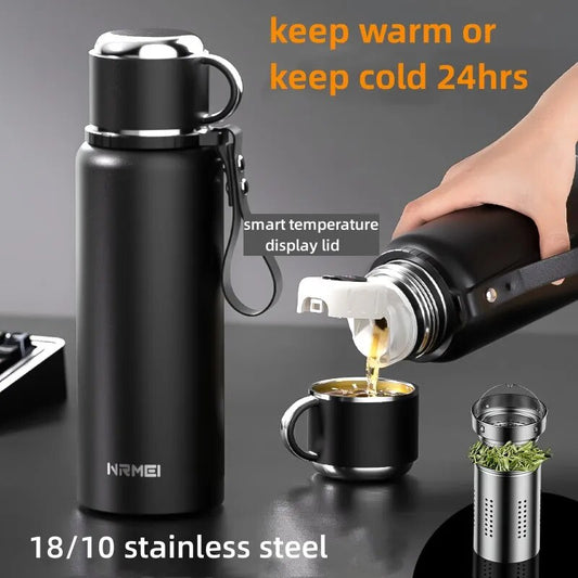2L Stainless Steel Thermos Bottle for Hot Coffee Vacuum Thermal Water Bottle Insulated Cup Vacuum Flasks Double Wall Travel
