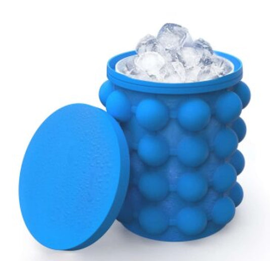 1Pc-Silicone Ice Cube Maker Portable Bucket Wine Ice Cooler Beer Cabinet Space Saving Kitchen Tools Drinking Whiskey Freeze